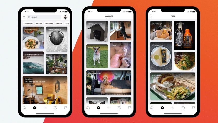 La app Reddit se renueva como Instagram con la nueva 'pestaña Discover'